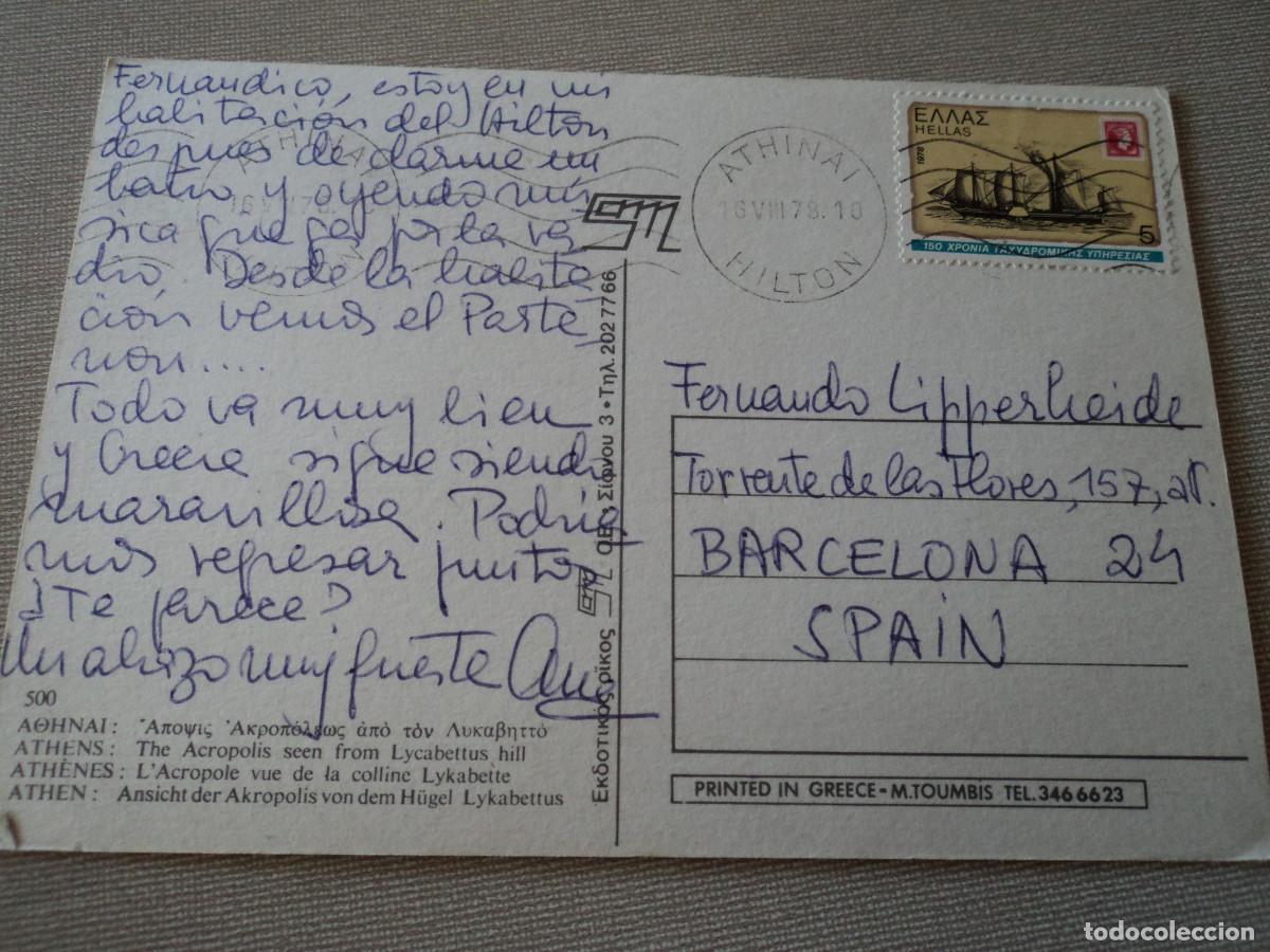 Postales: athenas, la acropolis, circulada - Foto 2