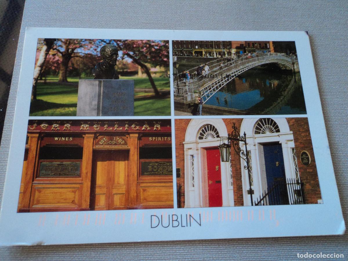 Cartoline: dublin, fot. peter zoller, circulada 2004