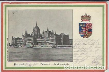 Postales: BUDAPEST (HUNGR&Iacute;A) - PARLAMENT - SCHMIDT EDZER - Foto 1