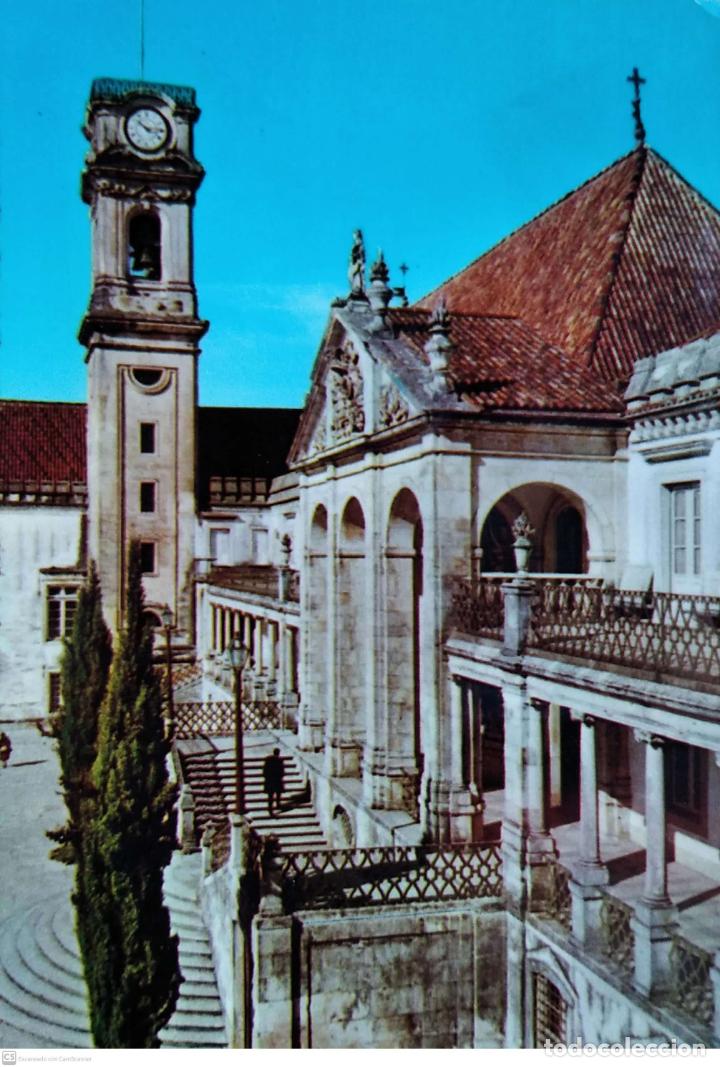 Postais: Coimbra. 333 Universidad. Usada con sello. Color