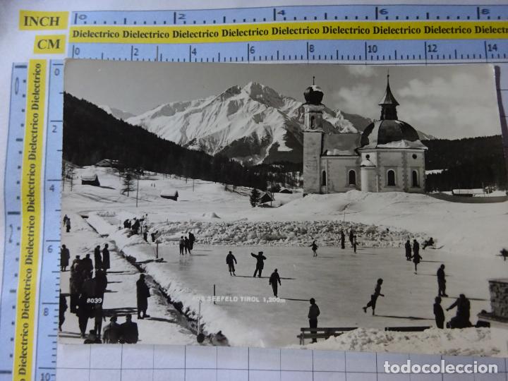 Cartes Postales: ANTIGUA POSTAL DE AUSTRIA. TIROL AUS SEEFELD PISTA PATINAJE HIELO. 2386