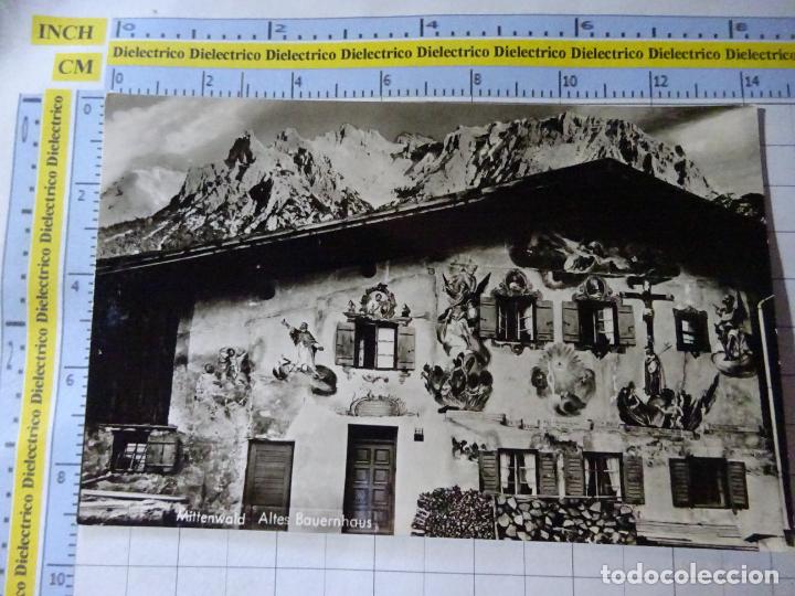 Postales: ANTIGUA POSTAL DE AUSTRIA. MITTENWALD ALTES BAUERNHAUS 2399