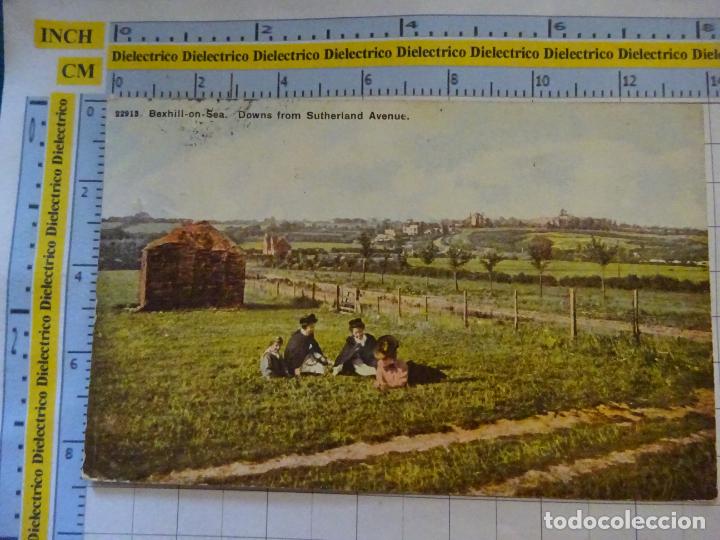 Cartoline: ANTIGUA POSTAL DE REINO UNIDO GRAN BRETA&Ntilde;A. BEXHILL ON SEA DOWNS FROM SUTHERLAND AVENUE. 2129