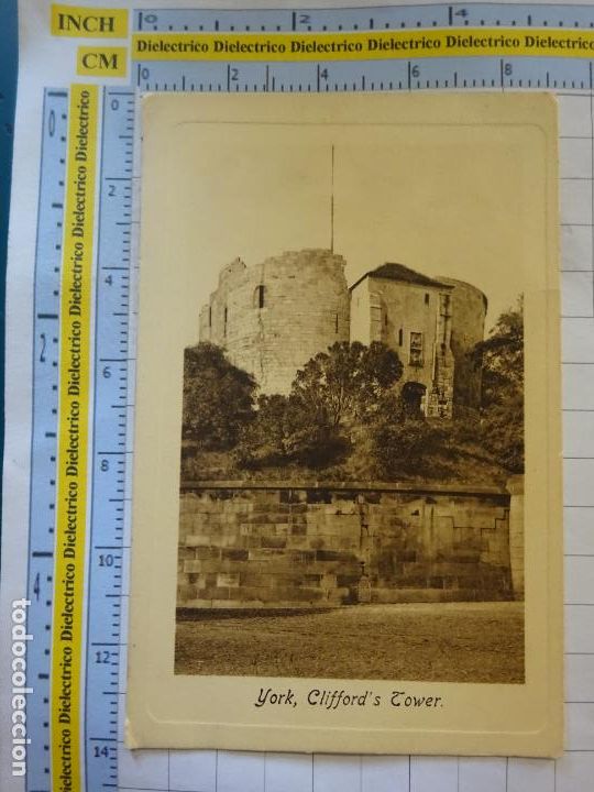 Cartes Postales: ANTIGUA POSTAL DE REINO UNIDO GRAN BRETA&Ntilde;A. YORK CLIFFORD'S TOWER 2152