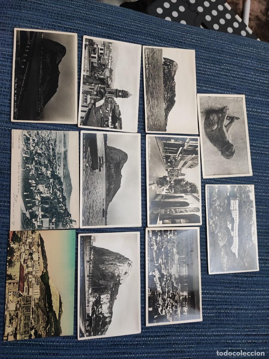Postales: Lote de 11 postales de Gibraltar - Foto 1