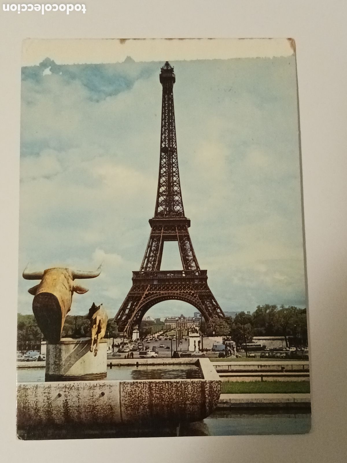 Postales: Par&iacute;s, La torre Eiffel, Circulada. - Foto 1