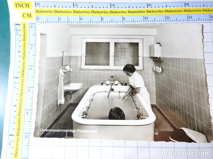 Cartoline: ANTIGUA POSTAL DE ALEMANIA. MASAJE EN AGUA SANATORIUM SONNENHOF IBURG . 412
