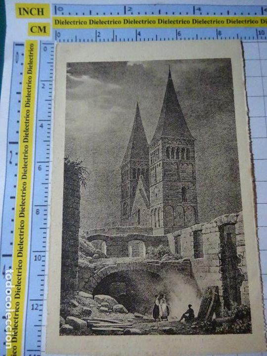 Cartoline: ANTIGUA POSTAL DE ALEMANIA. MARBACH IGLESIA RUINAS 1820. 414