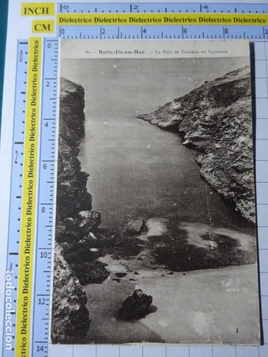 Postkarten: ANTIGUA POSTAL DE FRANCIA. BELLE ILE EN MER LE PORT DE POULDON EN LOCMARIA. 479