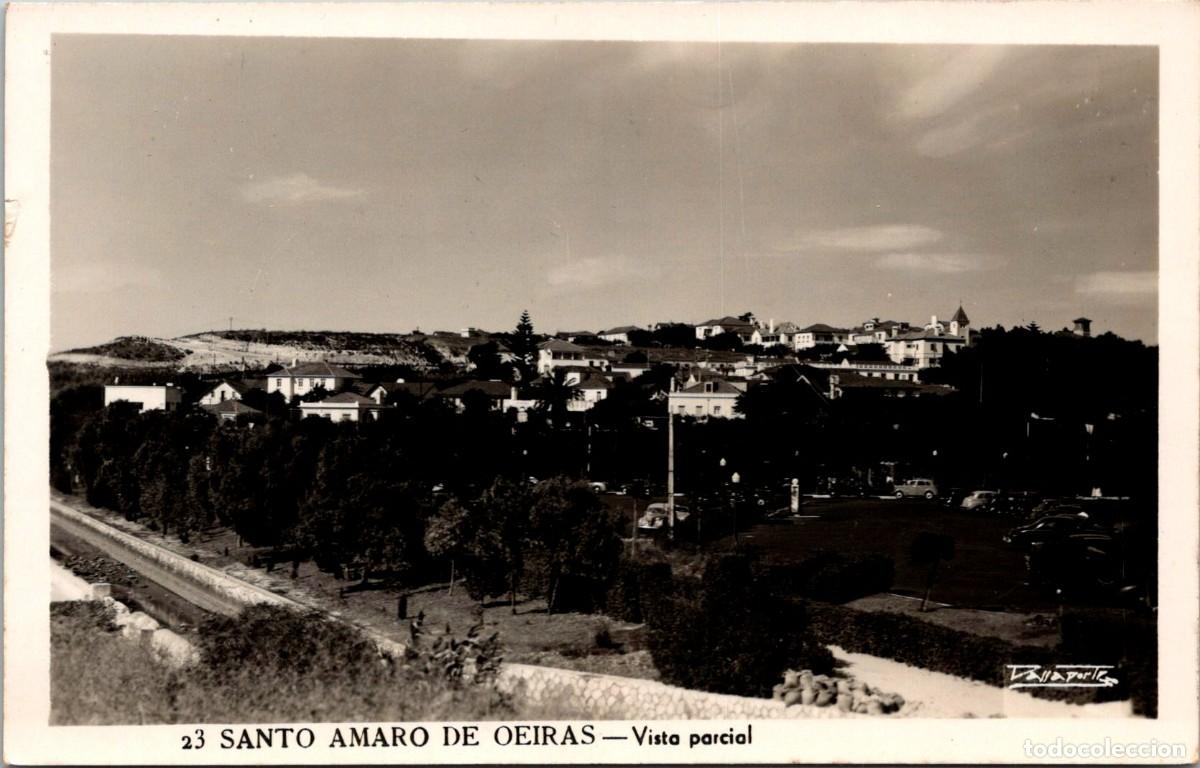 Postales: Portugal - Santo Amaro de Oeiras - Vista parcial - Ed. Passaporte n&ordm; 23 - 141x89mm