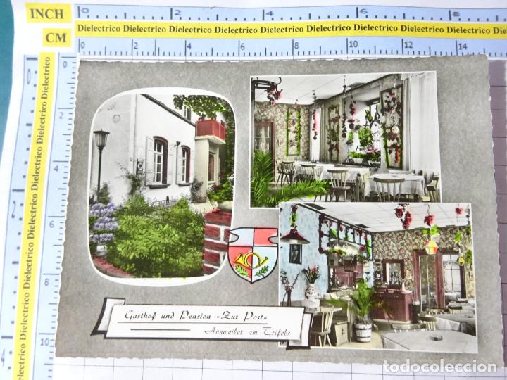 Postkarten: ANTIGUA POSTAL DE ALEMANIA. GASTHOF UND PENSION ZUR POST ANWEILER AM TRIFELS. 561