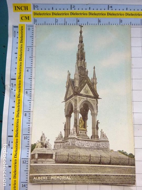 Postkarten: ANTIGUA POSTAL DE GRAN BRETA&Ntilde;A REINO UNIDO. ALBERT MEMORIAL LONDRES. 644