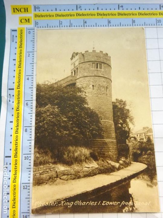 Cartoline: ANTIGUA POSTAL DE GRAN BRETA&Ntilde;A REINO UNIDO. CHESTER KING CHARLES I TOWER FROM CANAL. 667