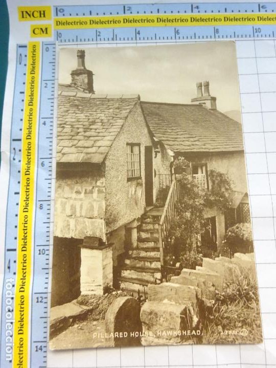 Postales: ANTIGUA POSTAL DE GRAN BRETA&Ntilde;A REINO UNIDO. PILLARED HOUSE HAWKSHEAD. 668