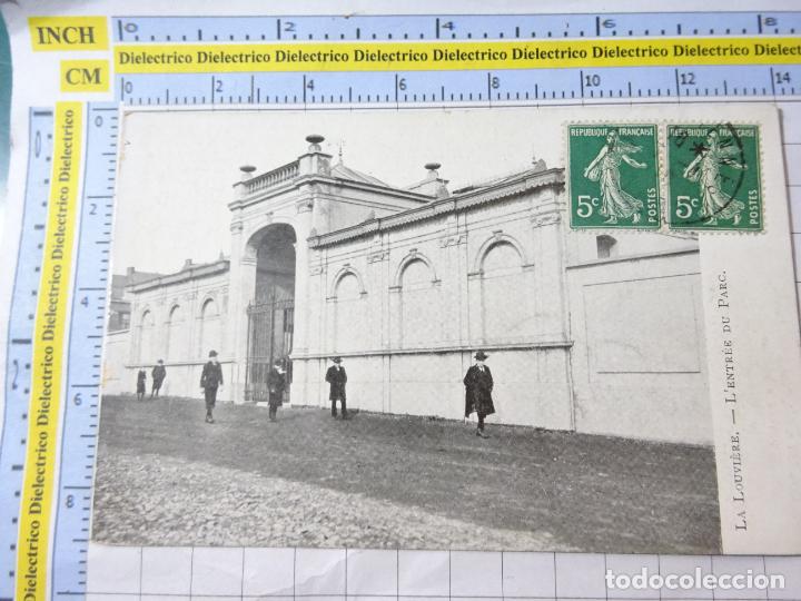 Postkarten: ANTIGUA POSTAL DE B&Eacute;LGICA. LA LOUVI&Egrave;RE L'ENTR&Eacute;E DU PARC. 822