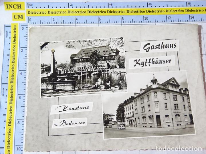 Postales: ANTIGUA POSTAL DE ALEMANIA. KONSTANZ AM BODENSEE GASTHAUS KUFFHAUSER. 913