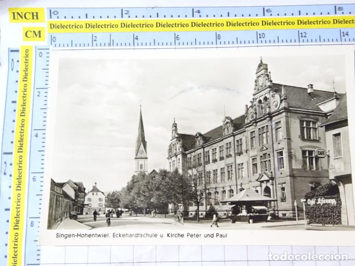 Postkarten: ANTIGUA POSTAL DE ALEMANIA. ECKEHARDTSCHULE KIRCHE PETER UND PAUL SINGEN AM HOHENWIEL. 920