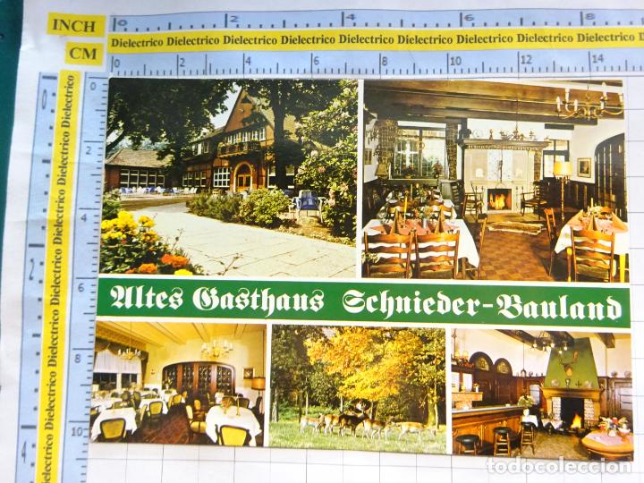 Postkarten: POSTAL DE ALEMANIA. ALTES GASTHAUS SCHNIEDER BAULAND COESFELD. 1049