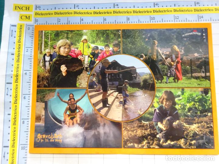 Postkarten: POSTAL DE ALEMANIA. PARQUE ATRACCIONES GERNSBACH IM TAL DER MURG. 1056