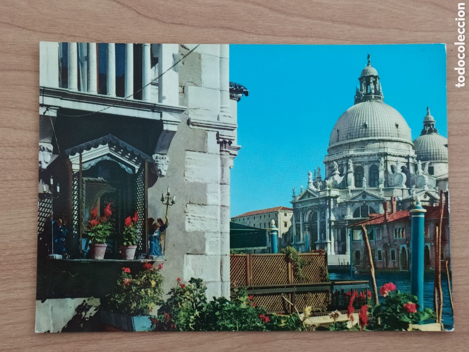 Postales: VENEZIA - ITALIA - BASILICA MADONNA DELL SALUTE - ED. ROTALCOLOR 17 - SIN CIRCULAR