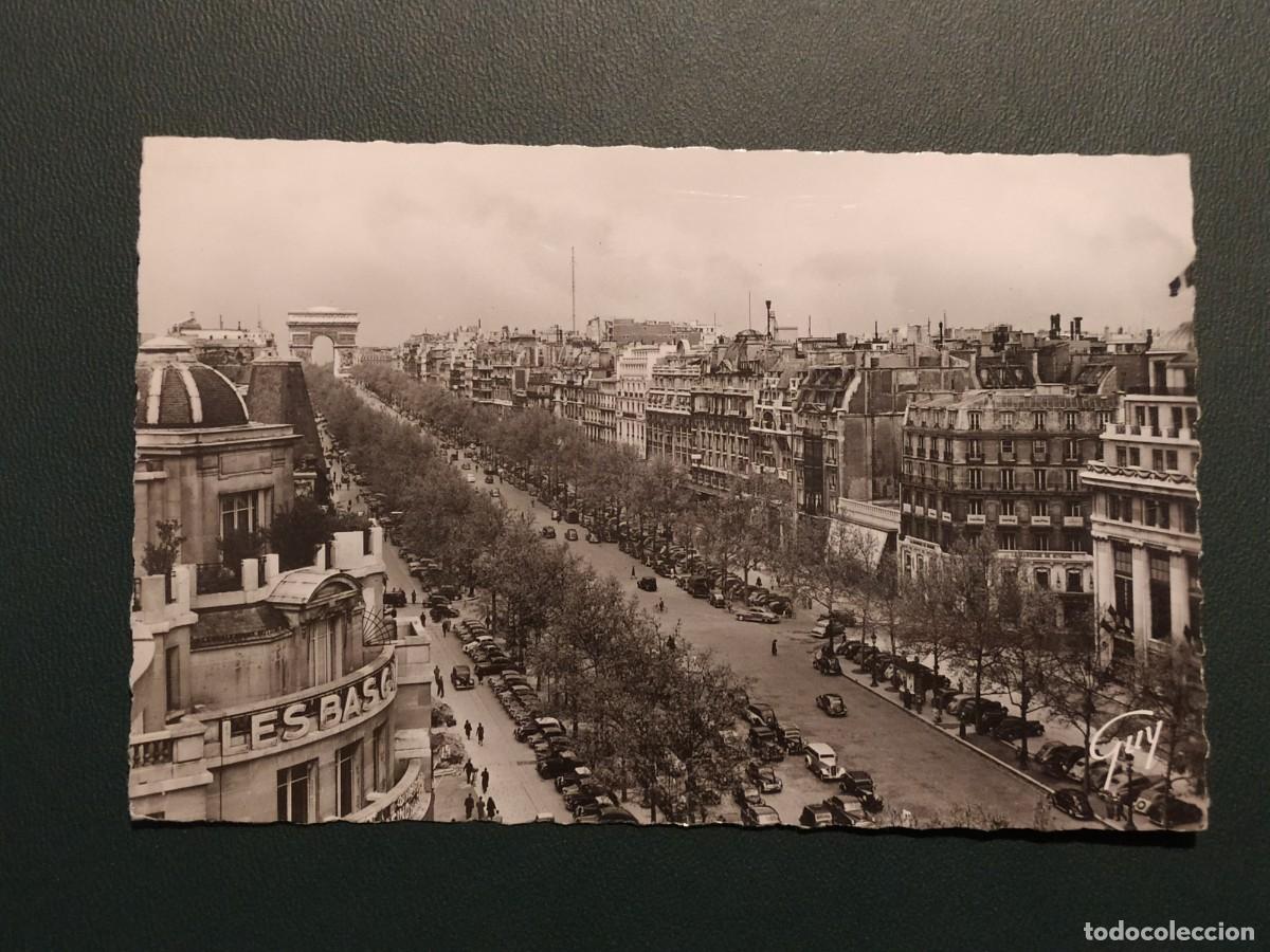 Postales: FRANCIA - PARIS - VUE GENERALE DE L`AVENUE DES CHAMPS ELYSEES - ED. D&acute;ART 3281 - SIN CIRCULAR