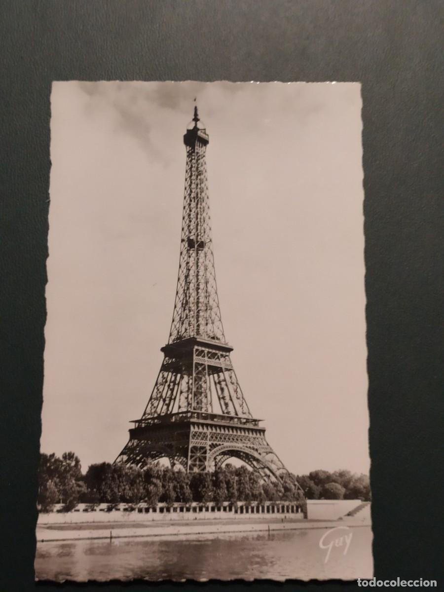 Postales: FRANCIA - PARIS - LA TOUR EIFFEL VUE GENERALE DE L`AVENUE DE NEW YORK- ED. D&acute;ART 3003 - SIN CIRCULAR