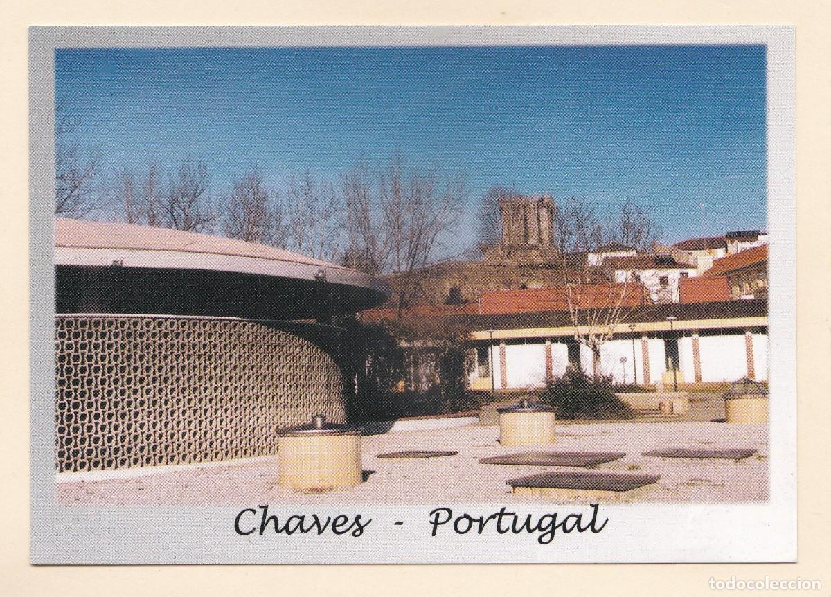 Postales: CHAVES (PORTUGAL). TERMAS E VISTA PARCIAL