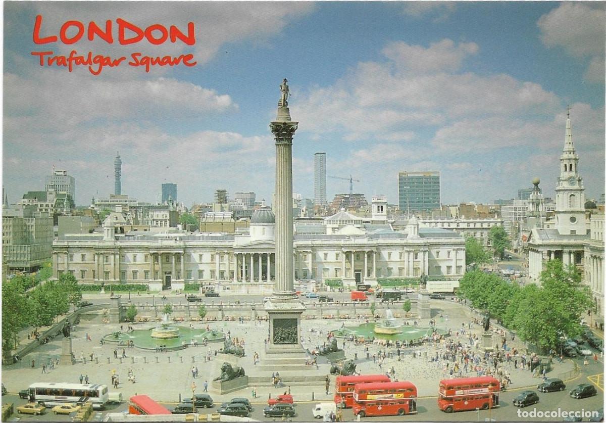 Postales: POSTAL DE LONDRES TRAFALGAR SQUARE - Foto 1