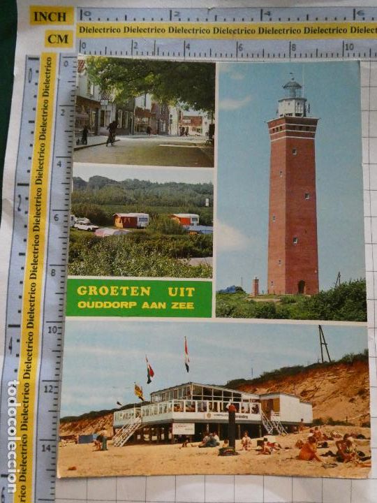 Cartoline: POSTAL DE FAROS LIGHTHOUSE PHARE LEUCHTTURM. FARO OUDDORP AAN ZEE PAISES BAJOS. 1312