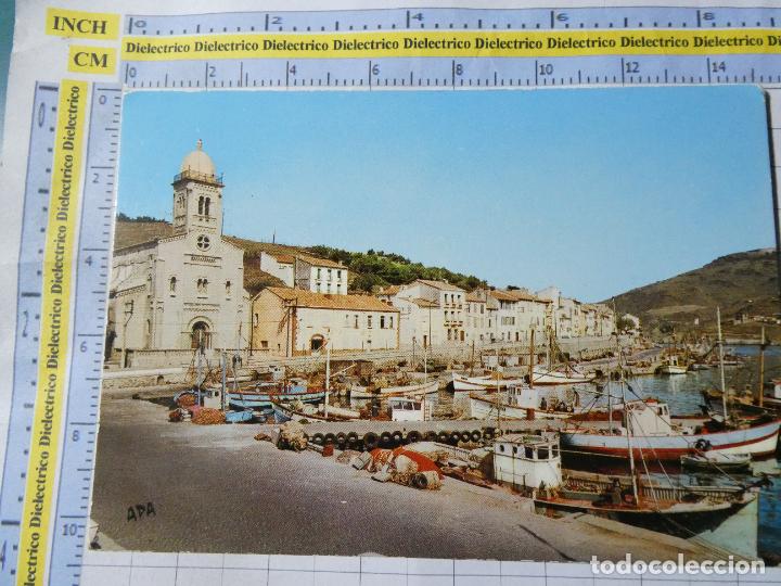 Postkarten: POSTAL DE FRANCIA. PORT VENDRES L'EGLISE ET UN COIN DU PORT. 233
