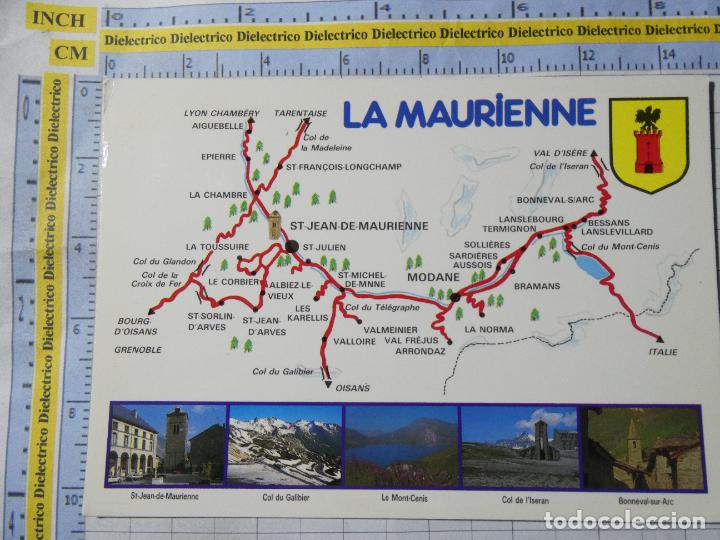 Postkarten: POSTAL DE FRANCIA. PLANO MAPA LA MAURIENNE. 247
