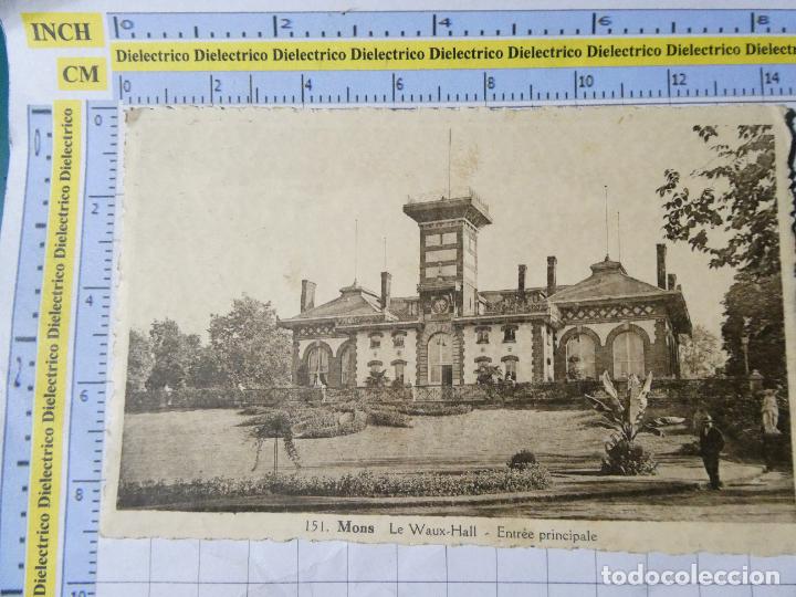 Postais: ANTIGUA POSTAL DE B&Eacute;LGICA. MONS LE WAUX HALL 278