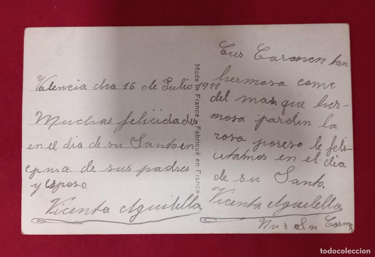 Postales: POSTAL - CIRCULADA VALENCIA 1928 - Foto 2