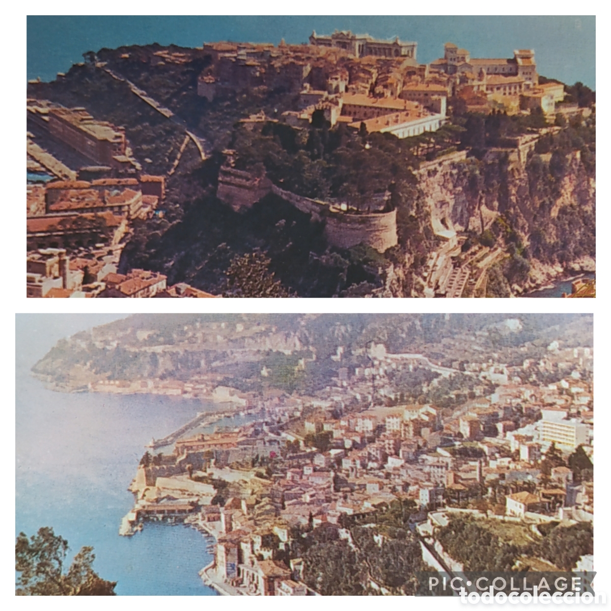 Postales: 2 POSTALES,COSTA AZUL Y MONTECARLO, PROPAGANDA DE IBERIA - A&Ntilde;OS 70