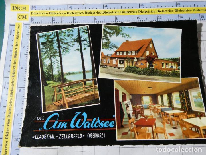 Postkarten: POSTAL DE ALEMANIA. CAFE AM WALDSEE CLAUSTHAL ZELLERFELD. 371