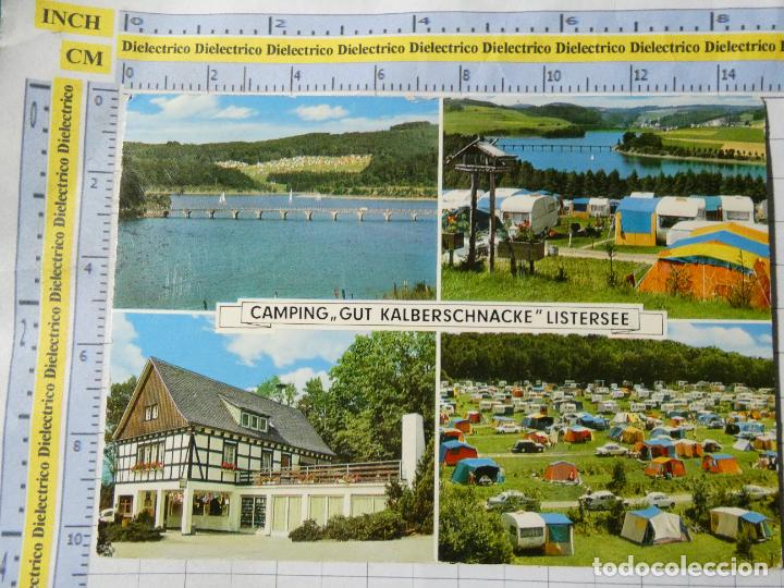 Postales: POSTAL DE ALEMANIA. KREIS OLPE SAUERLAND CAMPING GUT KALBERSCHNACKE LISTERSEE. 423