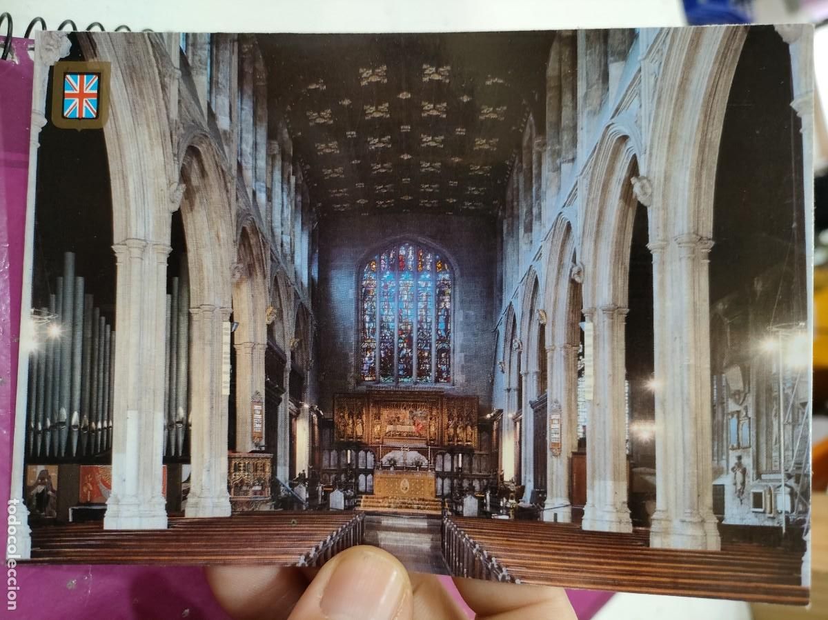 Postales: Postal ST. Margaret's Church INGLATERRA Iglesia de Santa Margarita . fechada 1990