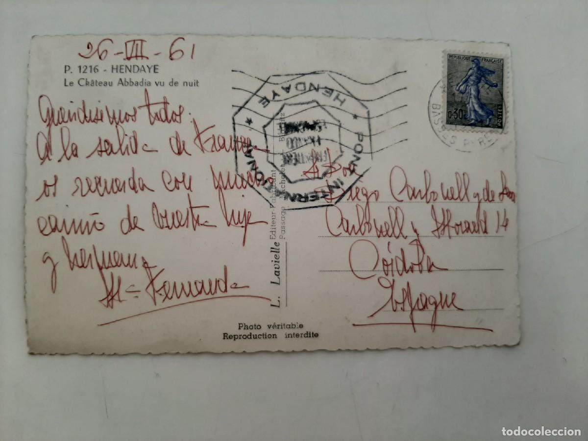 Postales: POSTAL HENDAYA. CIRCULADA - Foto 2