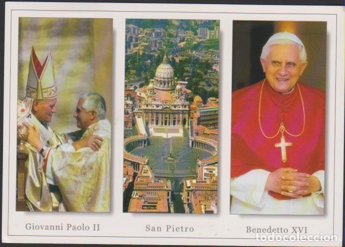 Postkarten: postal SIN CIRCULAR GIOVANNI PAOLO II SAN PRIETO BENEDETTO XVI ITALIA POST CARD