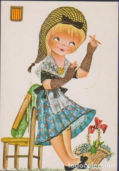 Postales: postal SIN CIRCULAR TRAJES REGIONALES ANDORRA POST CARD