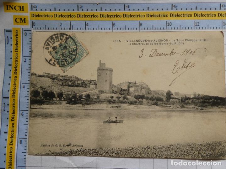 Postkarten: ANTIGUA POSTAL DE FRANCIA. VILLENUVE LES AVIGNON LA TOUR A&Ntilde;O 1906. 546