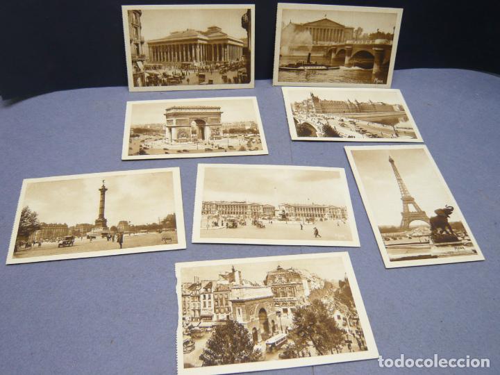 Postales: 8 X POSTAL FRANCIA PARIS - EDIT. MONA - Foto 1