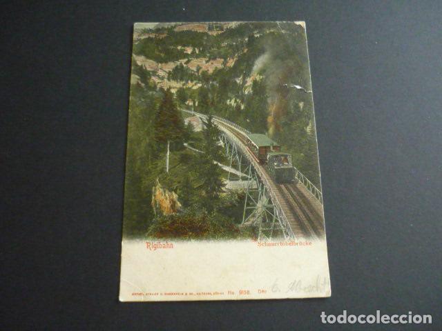 Postales: RIGIBAHN SUIZA POSTAL - Foto 1