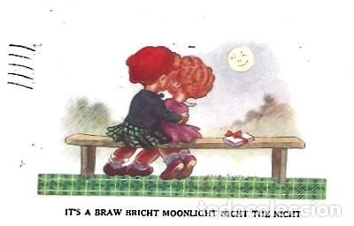 Postales: Gran Bretana & Humor, Es Un Braw Bricht...Regent Publishing Co., Glasgow a Sudbury 1929 (140)