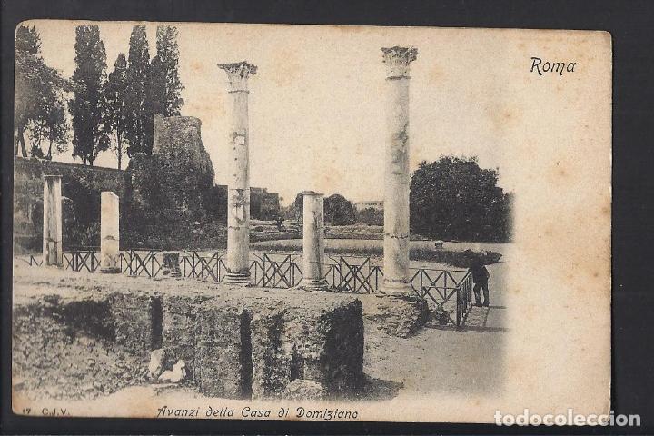 Postales: Antigua postal. Roma. - Foto 1