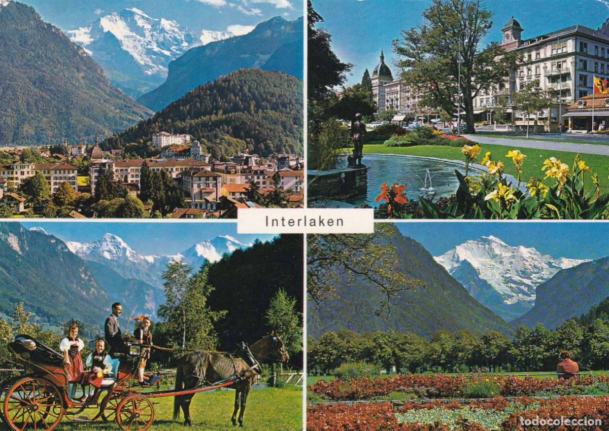 Postales: Suiza. Interlaken. - Foto 1