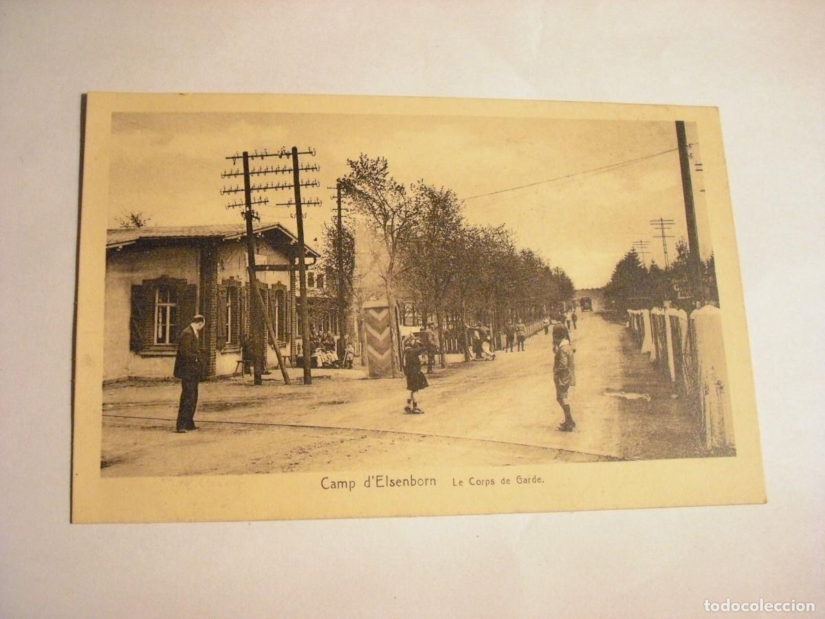 Postcards: CAMP D' ELSENBORN , LE CORPS DE GARDE. BELGICA, SIN CIRCULAR.