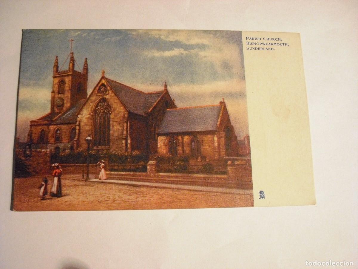Postcards: PARISH CHURCH , SUNDERLAND, SIN CIRCULAR.