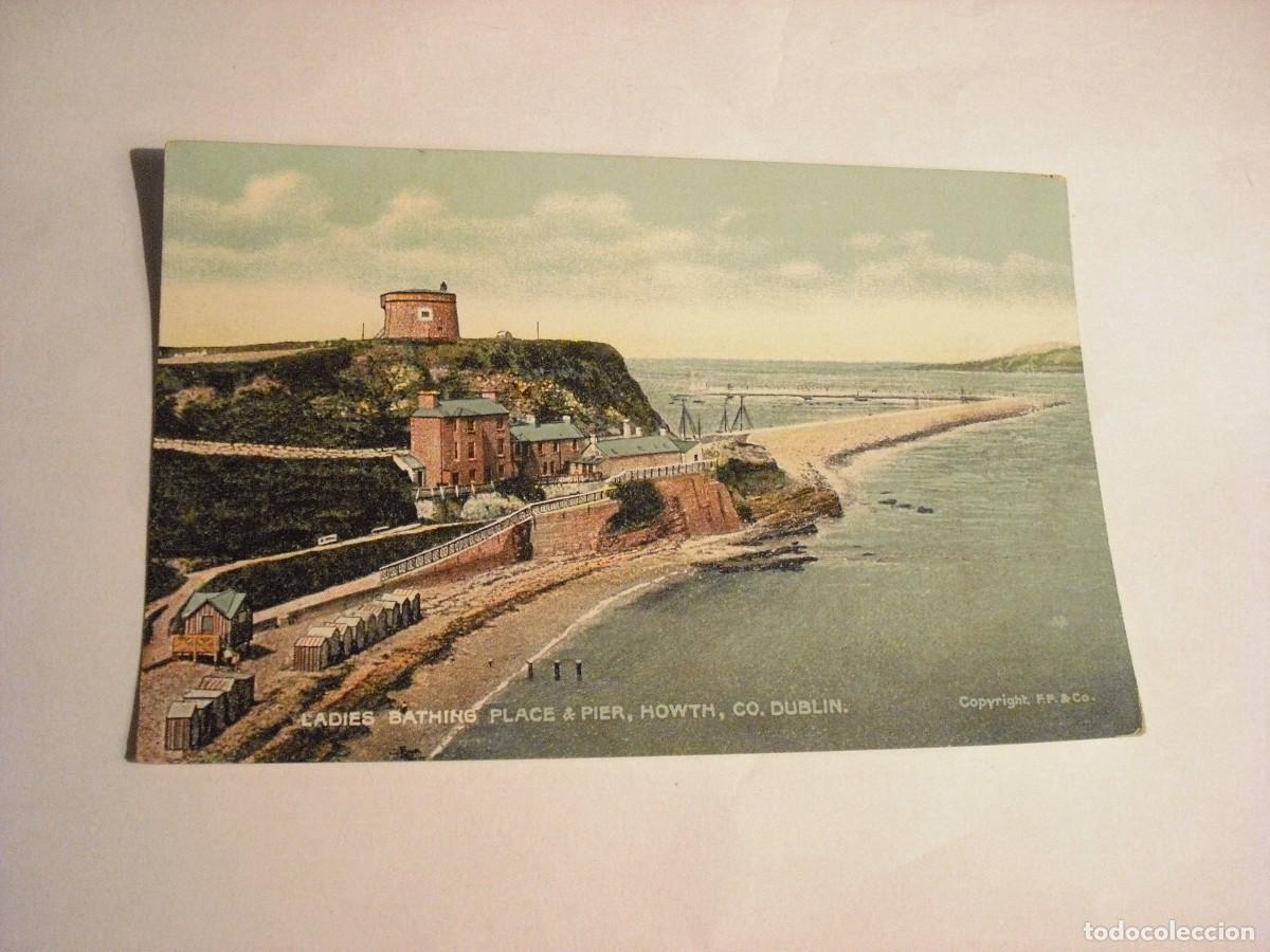 Postcards: CADIES BATHING ,PLACE Y PIER. DUBLIN , SIN CIRCULAR.
