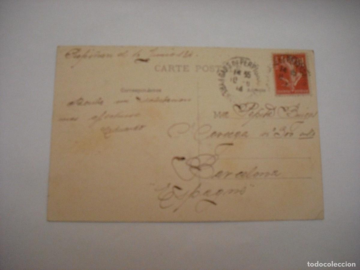 Postales: PERPIGNAN , LA BASSE ET LE CANIGOU, CIRCULADA. - Foto 2